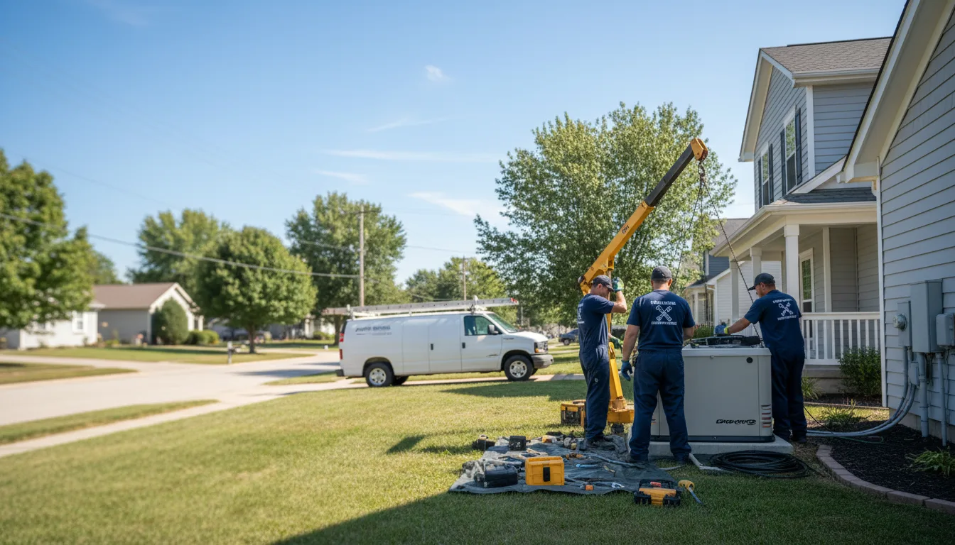Generator Installation in Saint Libory, IL near me
